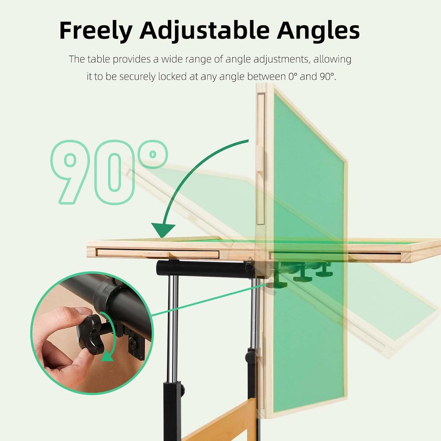 imageALL4JIG 1500 Pieces Puzzle Table for Adults Gifts Wooden Jigsaw Puzzle Table with 4 Drawers Upgraded Stability ampamp Optimized Lightweight Design Puzzles for AdultsWithout Wheels