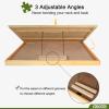 imageALL4JIG 1000PCS Adjustable Wooden Jigsaw Puzzle Board with 4 Drawers ampamp Cover  3TiltingAngle Puzzle Table for Adults  25quot X 34quot Portable Puzzle Table Top Easel