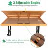 imageALL4JIG 1500 Piece Jigsaw Puzzle Table with Legs25quotx34quotAdjustable Puzzle Tables for Adults 3TiltingAngle Portable Wooden Jigsaw Puzzle Board Portable with 4 Drawers ampamp Cover Birthday Gift for mom