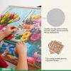 imageALL4JIG 1500 Pieces 2in1 Tilting ampamp Rotating Puzzle Board for Adults Gifts Wooden Jigsaw Puzzle Table with 4 Drawers Portable Board with Lazy Susan and Cover 252quot x 342quotIron