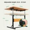 imageALL4JIG 1500 Pieces Puzzle Table for Adults Gifts Wooden Jigsaw Puzzle Table with 4 Drawers Upgraded Stability ampamp Optimized Lightweight Design Puzzles for AdultsWithout Wheels