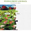 imageALL4JIG 4 in 1 Delicious Food Fun Jigsaw Puzzles for Kids Ages 48 24 Pieces 9quot  6quot Christmas Secret Santa Gift White Elephant Gifts for Girls and Boys Learning EducationalMixing Topics