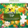 imageALL4JIG 4 in 1 Delicious Food Fun Jigsaw Puzzles for Kids Ages 48 24 Pieces 9quot  6quot Christmas Secret Santa Gift White Elephant Gifts for Girls and Boys Learning EducationalFruit