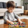 imageALL4JIG 4 in 1 Delicious Food Fun Jigsaw Puzzles for Kids Ages 48 24 Pieces 9quot  6quot Christmas Secret Santa Gift White Elephant Gifts for Girls and Boys Learning EducationalAnimal