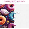 imageALL4JIG 4 in 1 Delicious Food Fun Jigsaw Puzzles for Kids Ages 48 24 Pieces 9quot  6quot Christmas Secret Santa Gift White Elephant Gifts for Girls and Boys Learning EducationalDelicious Food