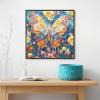imageALL4JIG Butterfly Fun Jigsaw Puzzles for Adults and Kids 500 Pieces 197quot x 197quot Christmas Secret Santa Gift White Elephant Gifts Number Partitioned for Easy SolvingButterfly