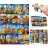 imageALL4JIG Dog Corgi Fun Jigsaw Puzzles for Adults and Kids 1000 Pieces Christmas Secret Santa Gift White Elephant Gifts for Dog Lovers Number Partitioned for Easy SolvingBuilding