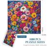 imageALL4JIG Dog Corgi Fun Jigsaw Puzzles for Adults and Kids 1000 Pieces Christmas Secret Santa Gift White Elephant Gifts for Dog Lovers Number Partitioned for Easy SolvingSunflower
