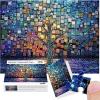 imageALL4JIG Dog Corgi Fun Jigsaw Puzzles for Adults and Kids 1000 Pieces Christmas Secret Santa Gift White Elephant Gifts for Dog Lovers Number Partitioned for Easy SolvingTree