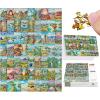 imageALL4JIG Dog Corgi Fun Jigsaw Puzzles for Adults and Kids 1000 Pieces Christmas Secret Santa Gift White Elephant Gifts for Dog Lovers Number Partitioned for Easy SolvingNational Park  C
