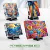 imageALL4JIG Jigsaw Puzzle Box Stand for Jigsaw Puzzles  Sturdy ampamp Stable Reference Image Holder HandsFree Viewing NonSlip Base Ergonomic Tilt MustHave Puzzle Accessory Gift