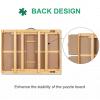 imageALL4JIG Jigsaw Puzzle Table with Legs for 1500 PiecesAdjustable Jigsaw Puzzle Board with 4 Drawers ampamp Cover25quotx34quotPortable Wooden Puzzle Table with Tilting for Adult