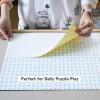 imageALL4JIG Puzzle Saver  24Pack Puzzle Glue Sheets for 10003000 Pieces SelfAdhesive Sticker Sheets Easy to Preserve ampamp Frame Jigsaw Puzzles48PC