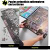 imageALL4JIG Puzzle Storage Folder Keeper for Jigsaw Enthusiasts Puzzle SpaceSaving Organizer Accessories for Adults Holds 20 Puzzles HD Film PocketsMedium